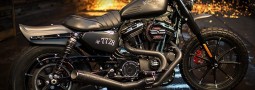 Sportster 883 Special 'Battle of the Twin' nera
