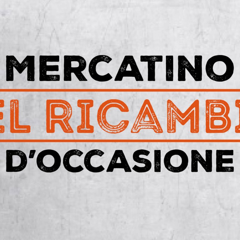 Mercatino del Ricambio d'occasione