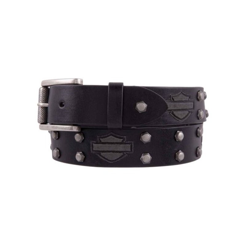 Cintura Bar & Shield uomo