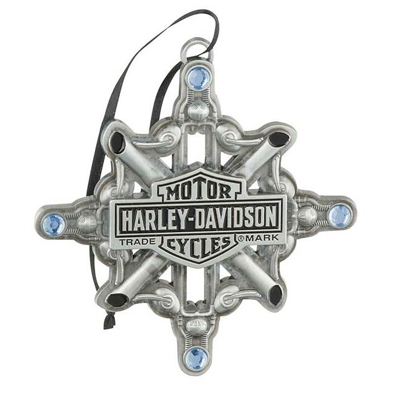 Ornamento Snowflake in metallo