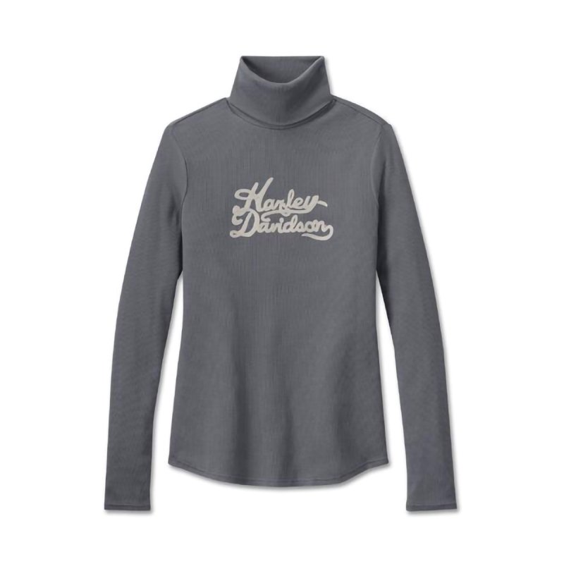 Dolcevita leggero grey in cotone modal spandex