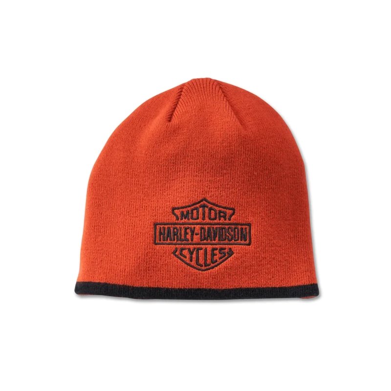 Berretti Bar&Shield Beanie  Vintage Orange