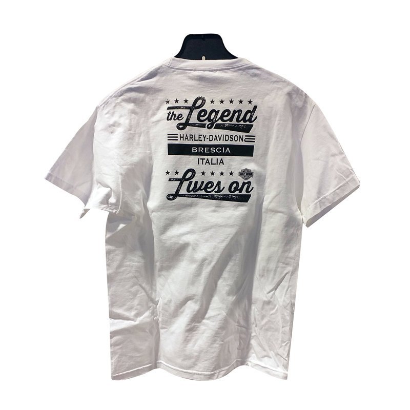 T-shirt B&S uomo bianca