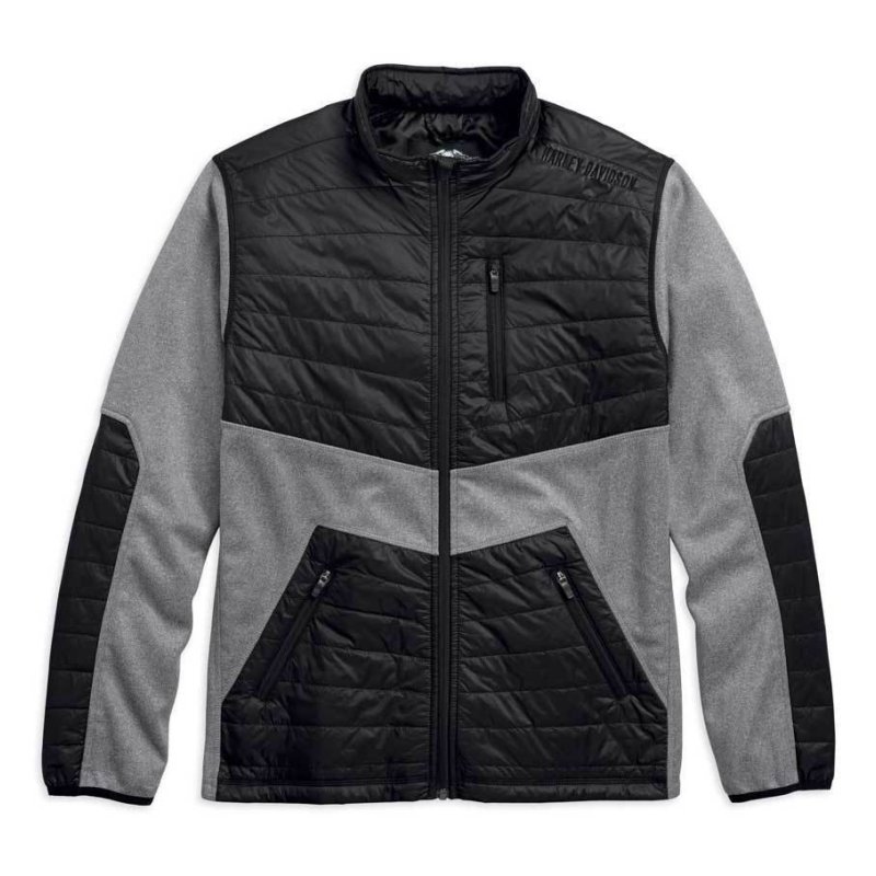 Giubbino Quilted Panel uomo