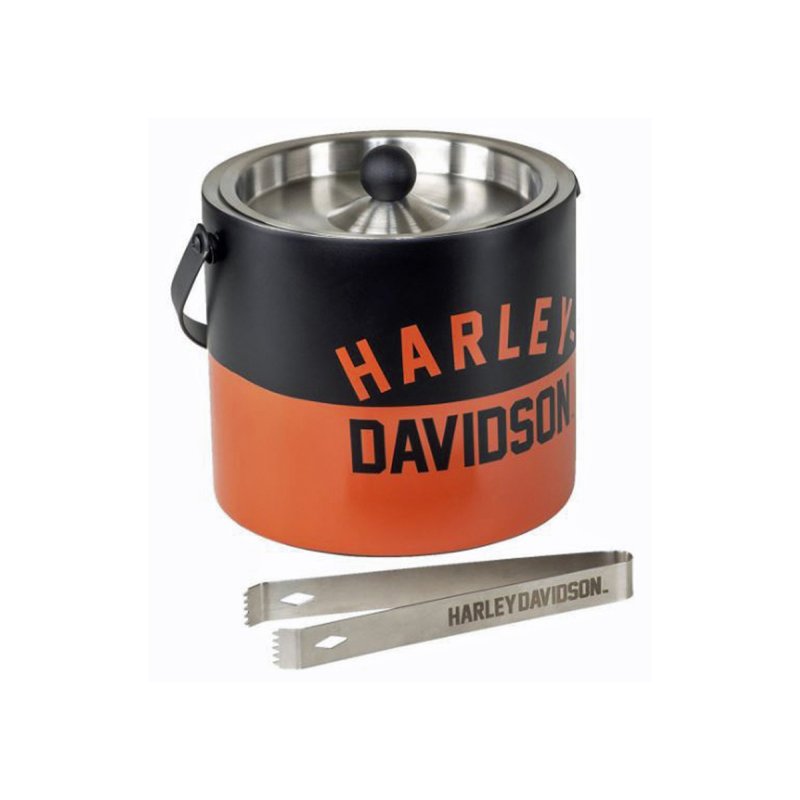 Secchiello porta ghiaccio con pinza Retro Contrast Ice