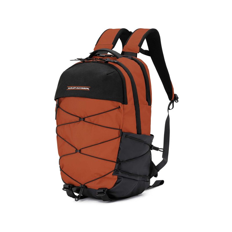 Zaino Racing Bungee Rust Orange water resistant