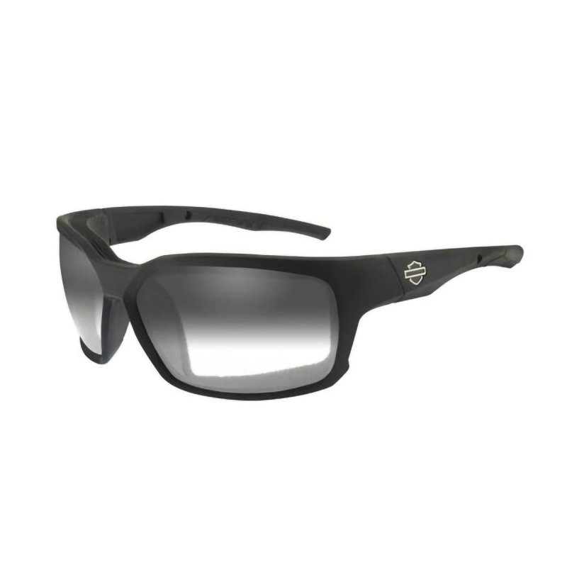 Occhiali night and day cogs light adjusting smoke lenses black frames