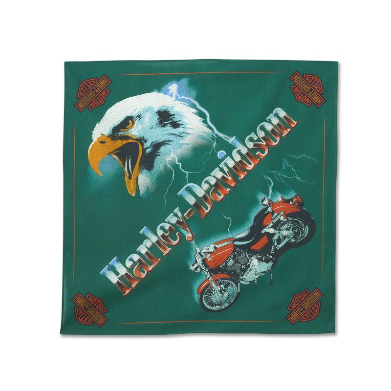 Bandana H-D Eagle Rider Rain Forest in cotone edizione limitata