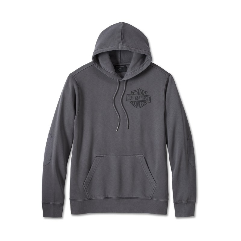 Felpa con cappuccio Bar & Shield 3D Blackened Pearl