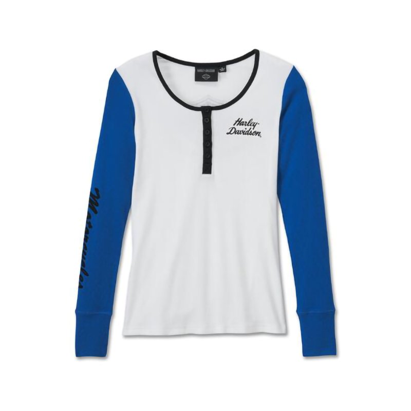 Maglia leggera Halney blue and white in Limited Edition