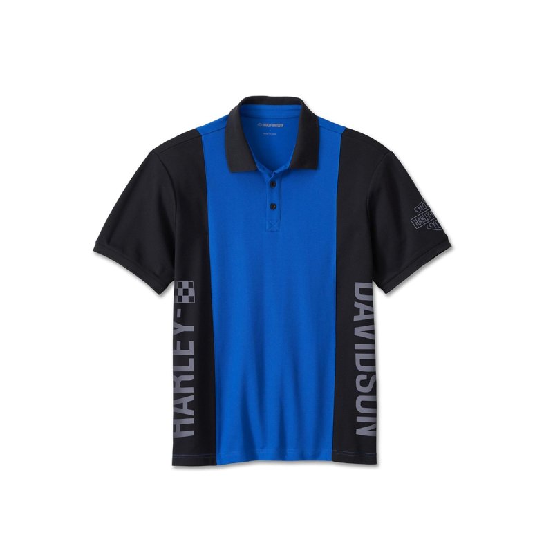 Polo Knit Colorblock Blue in Limited Edition