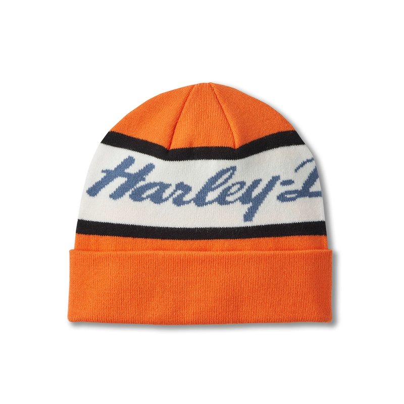 Beanie H-D Script - Harley Orange in Limited Edition