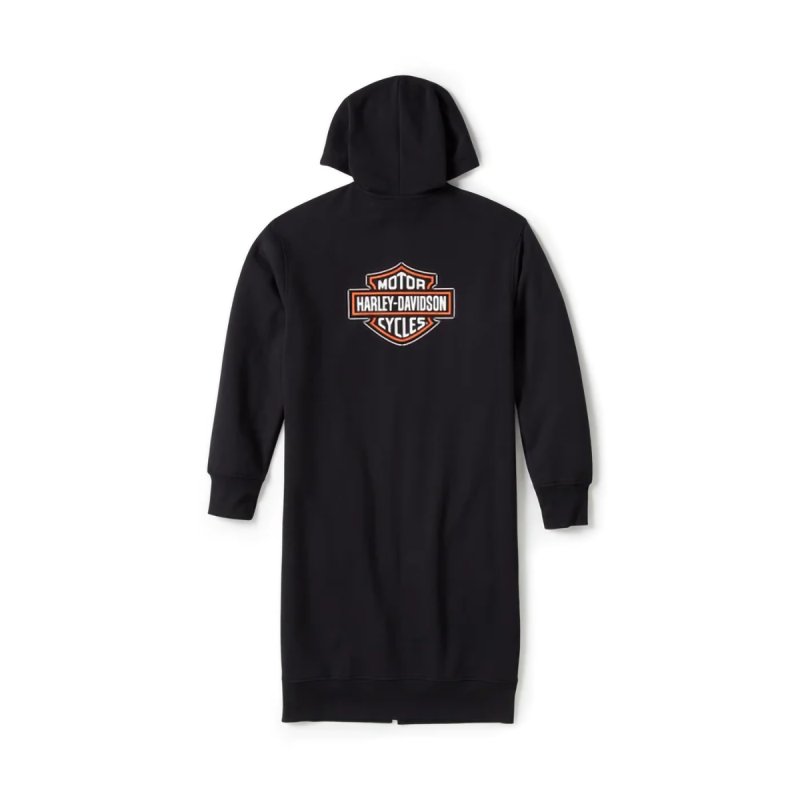 Felpa lunga con cappuccio in Limited Edition