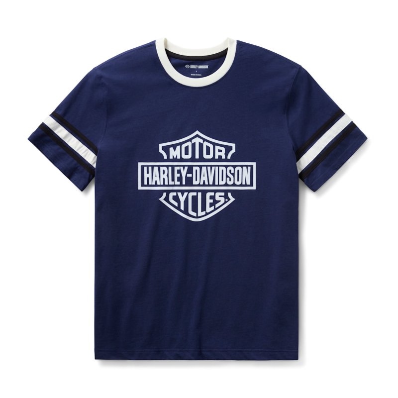 T-shirt da uomo blu