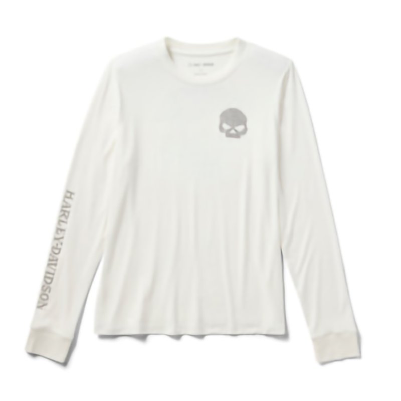 Maglia donna Skull white