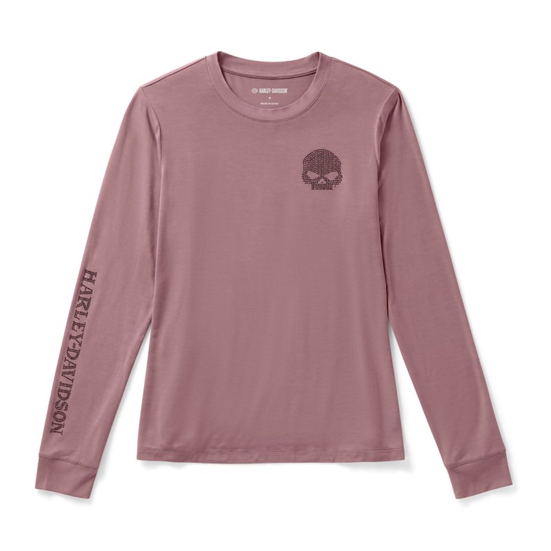 Maglia donna Skull pink